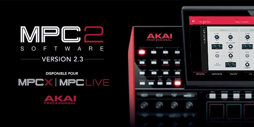 Update pour MPC 2 Software 2.3 