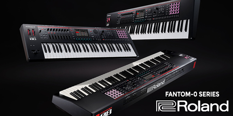 Roland présente la gamme de claviers synthétiseurs FANTOM-0