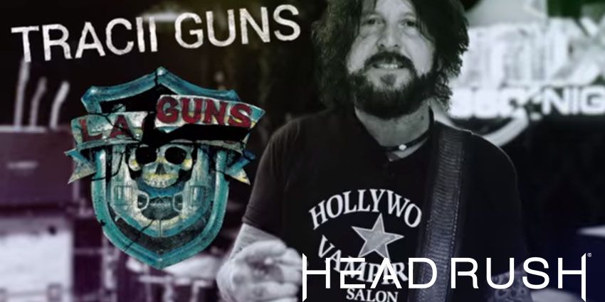 Tracii Guns présente le HeadRush