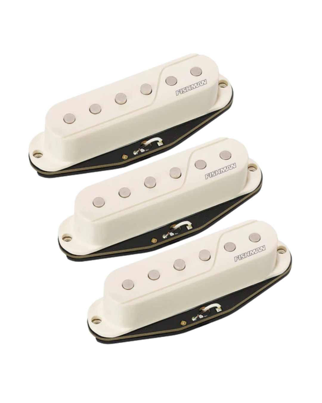 Fishman Fluence Greg Koch Single Width (noir et blanc)