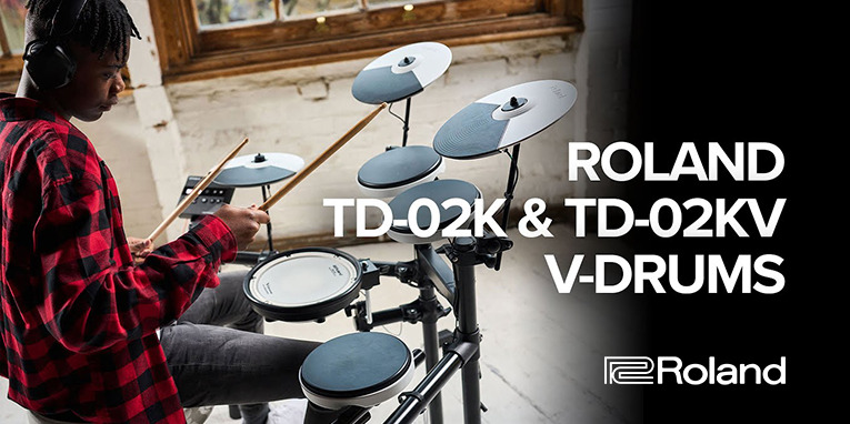 Roland présente les V-Drums TD-02K et TD-02KV