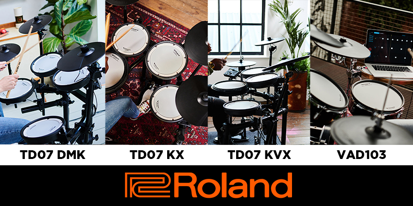 Roland présente des nouvelles TD-07 et la VAD103
