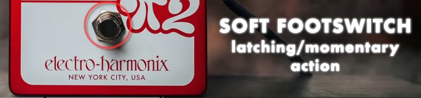 Un footswitch latching ou momentané